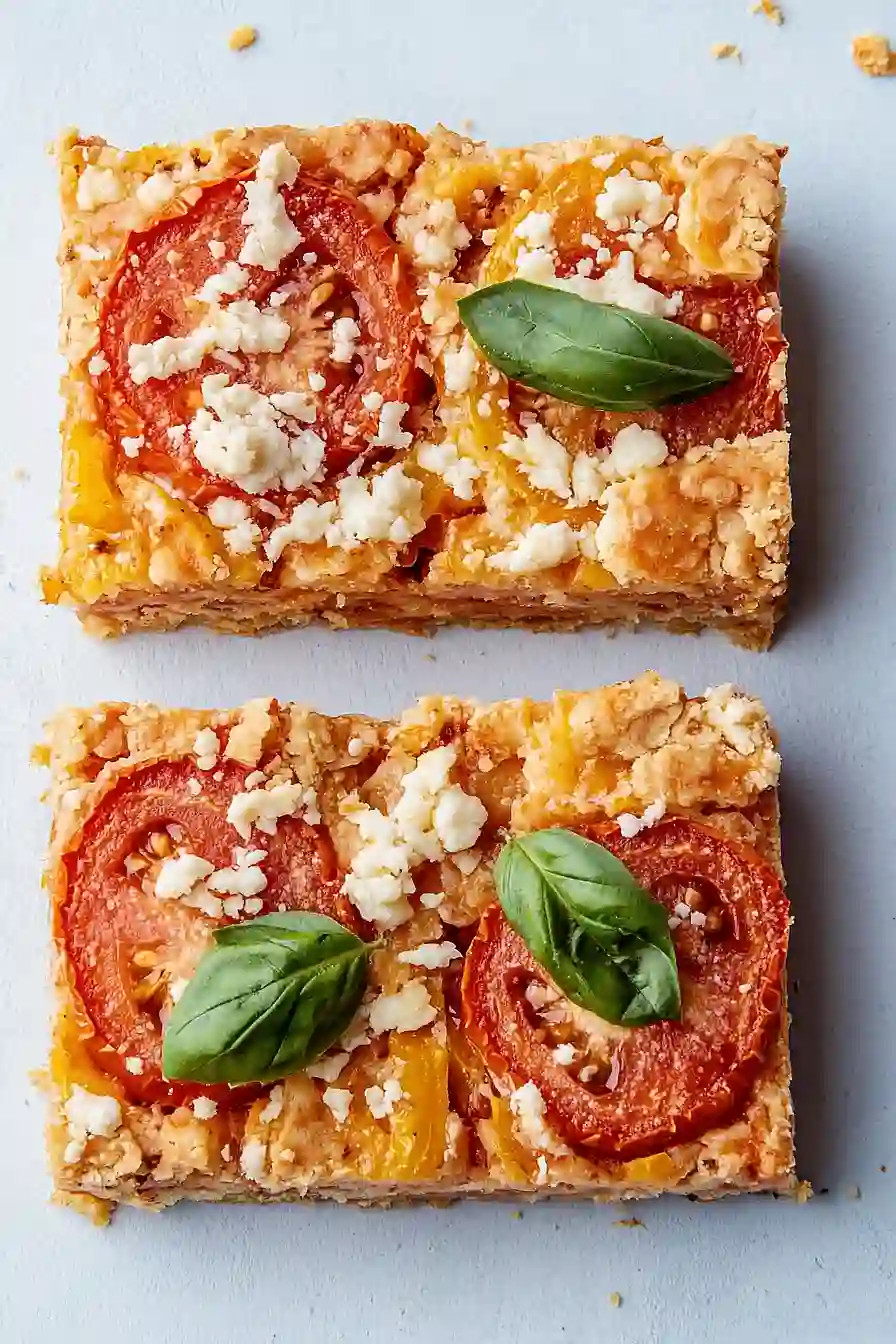 tomato pie bars