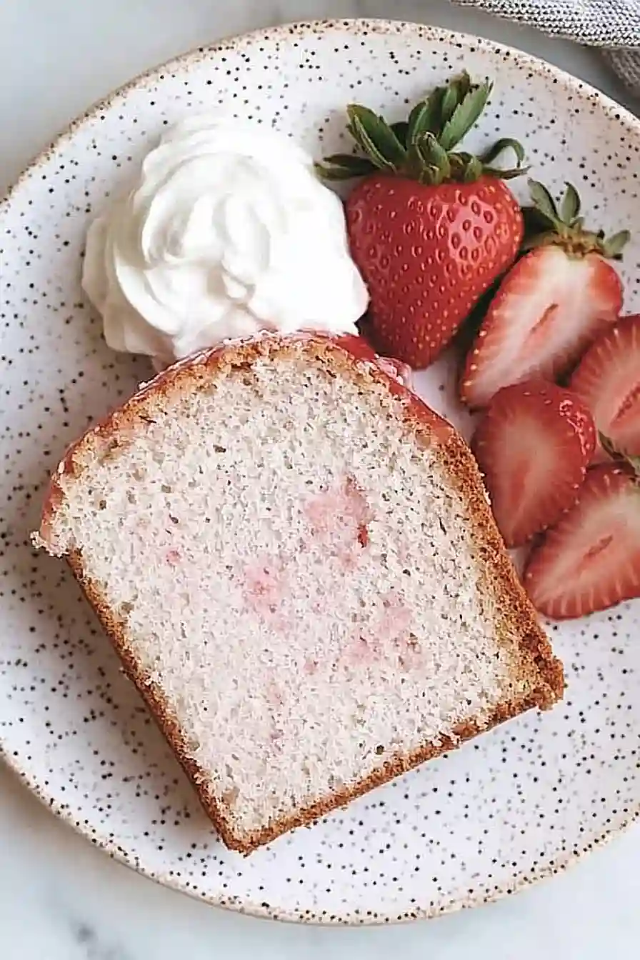 strawberry angel food cake