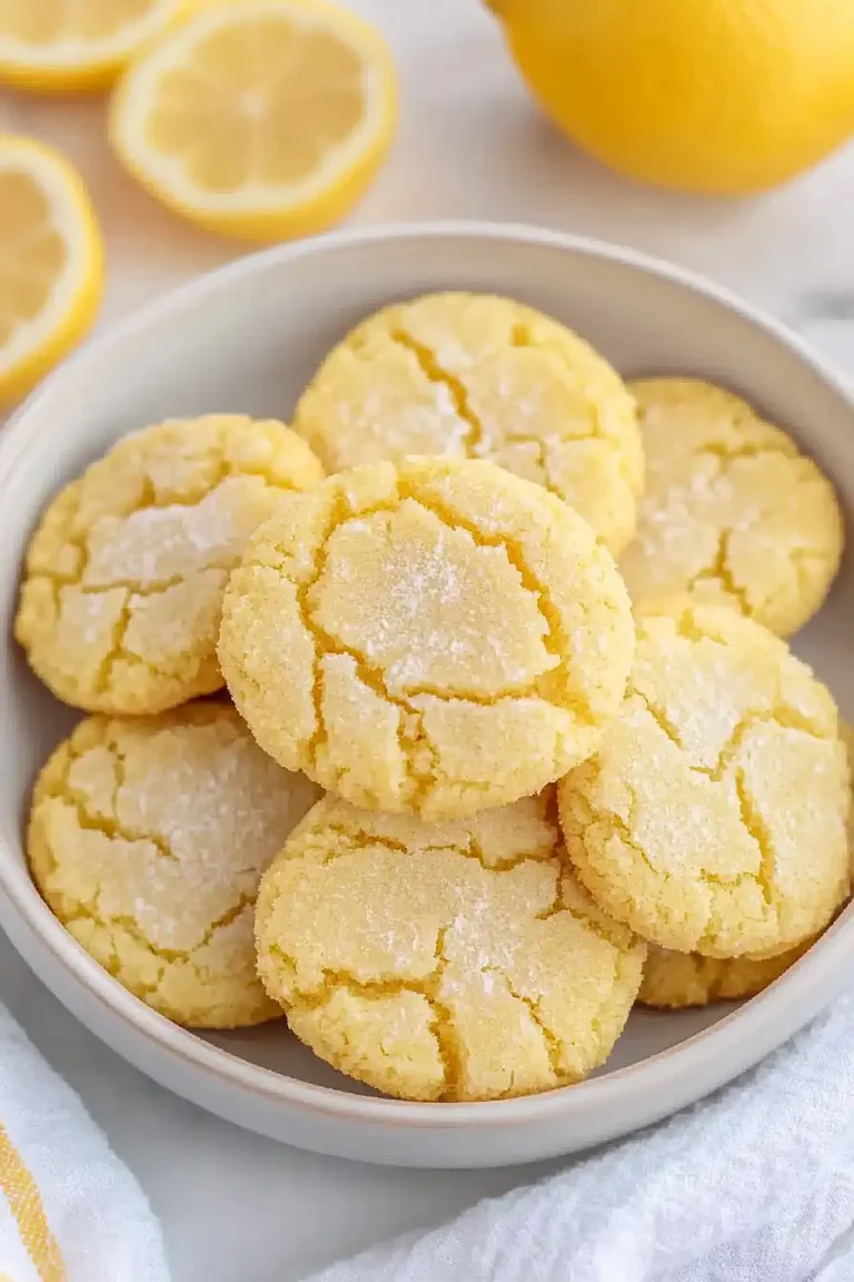 3 ingredient lemon cake mix cookies