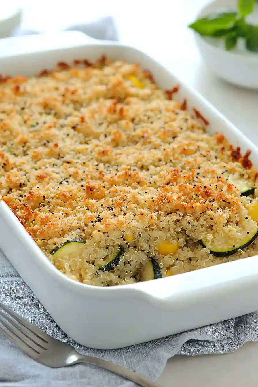 zucchini quinoa casserole