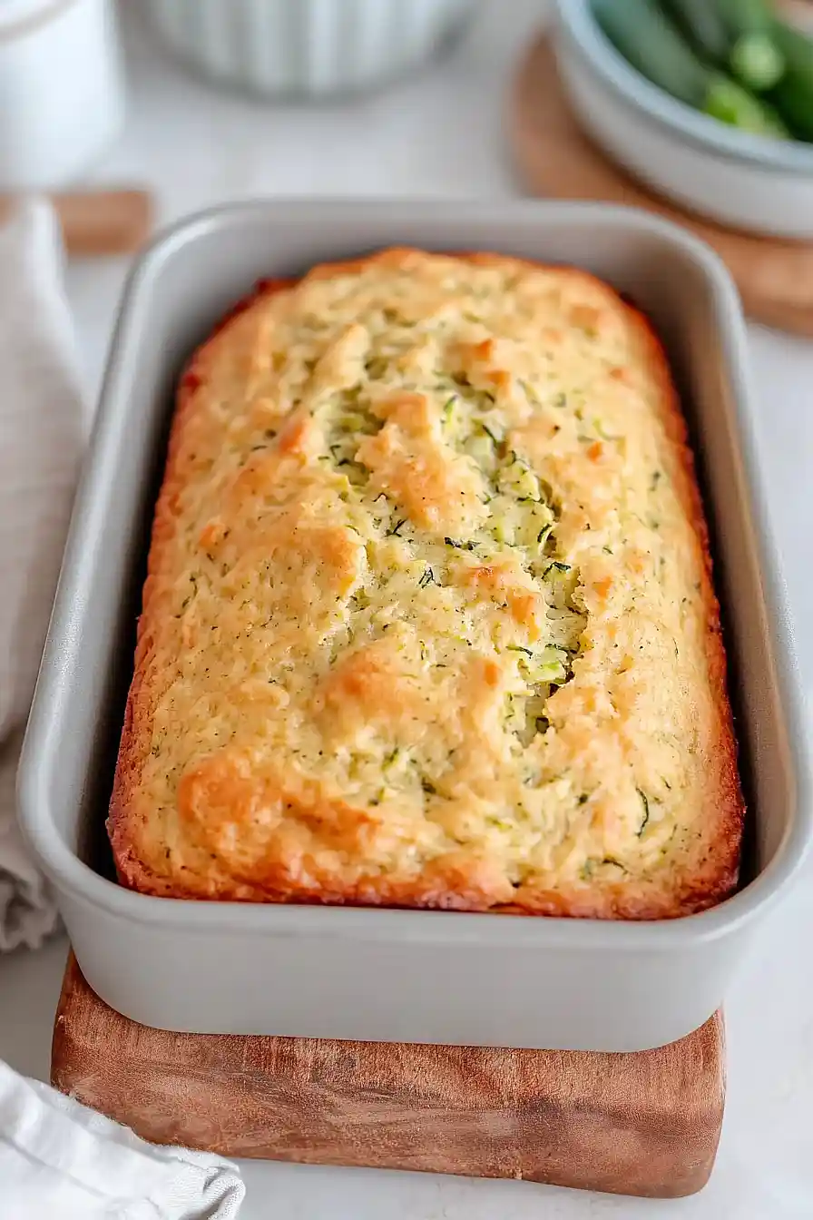 no knead zucchini bread