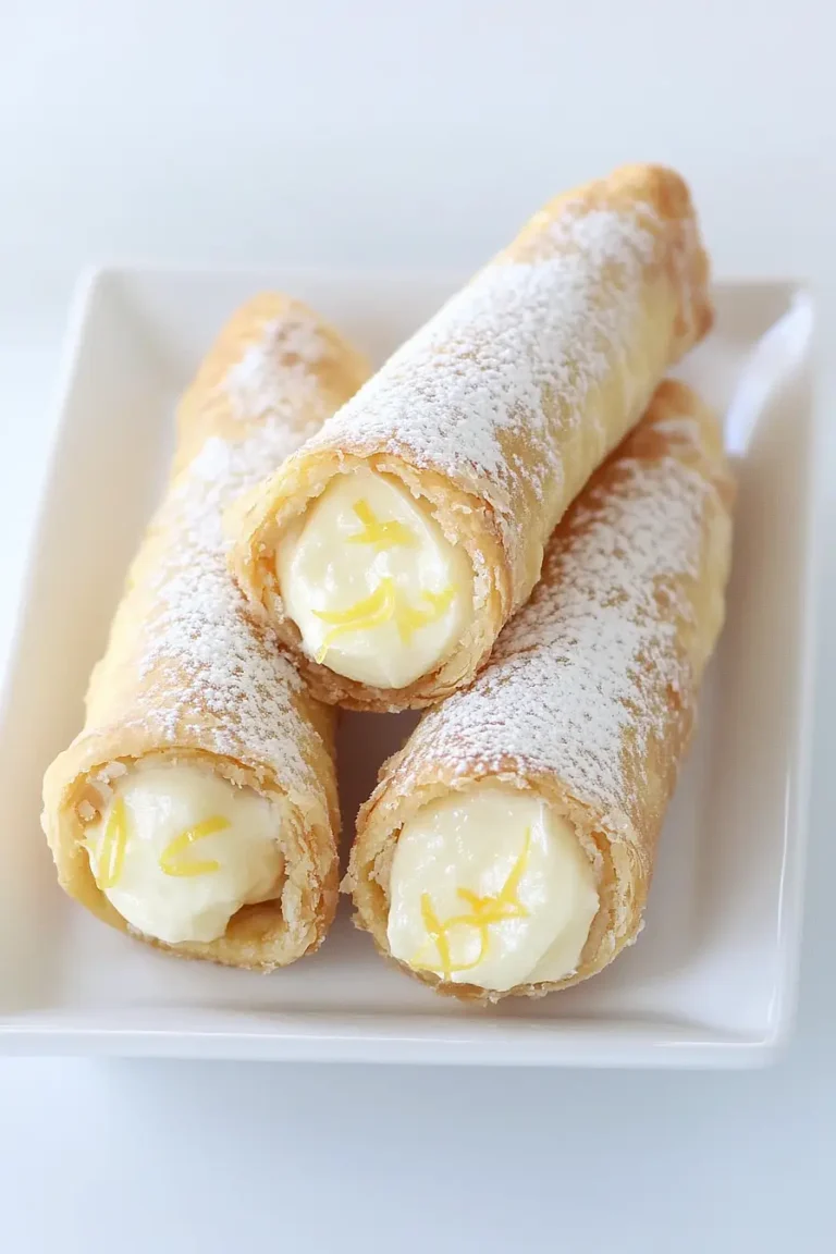 lemon meringue pie cannoli
