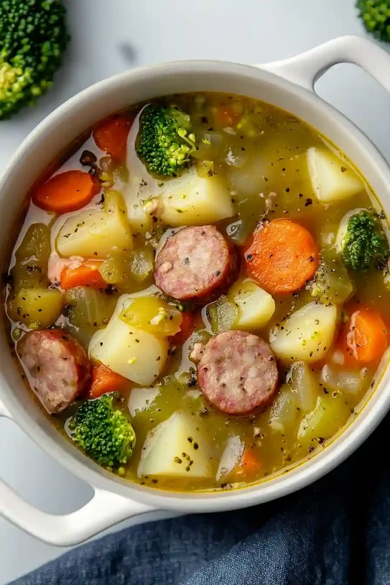 pork sausage vegetable soup