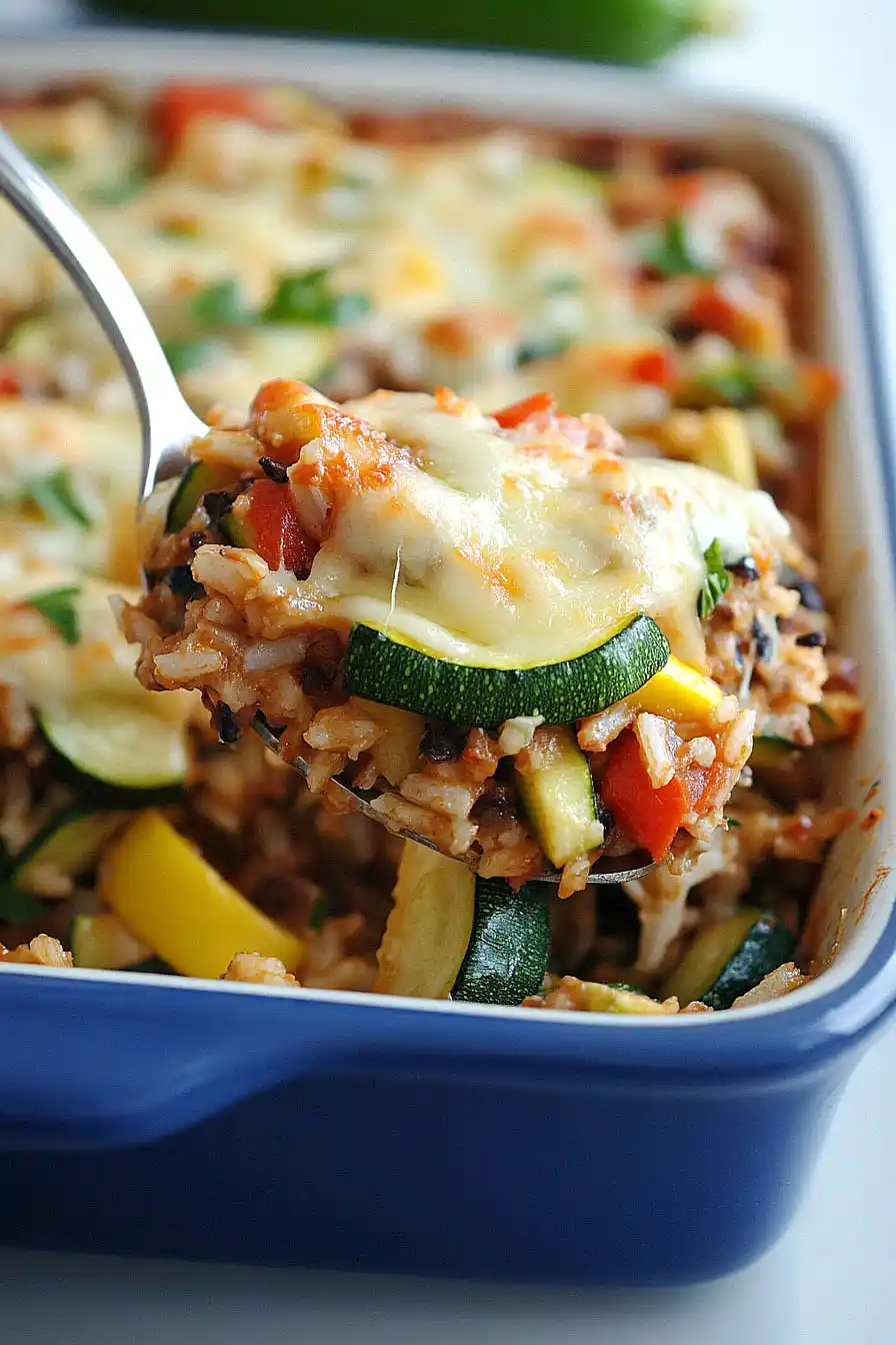 zucchini and rice casserole