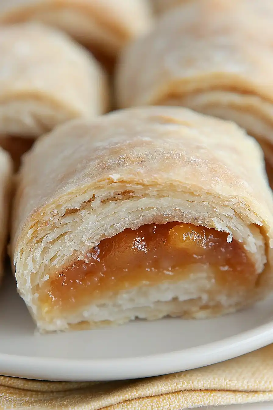 apricot pie crust cinnamon rolls