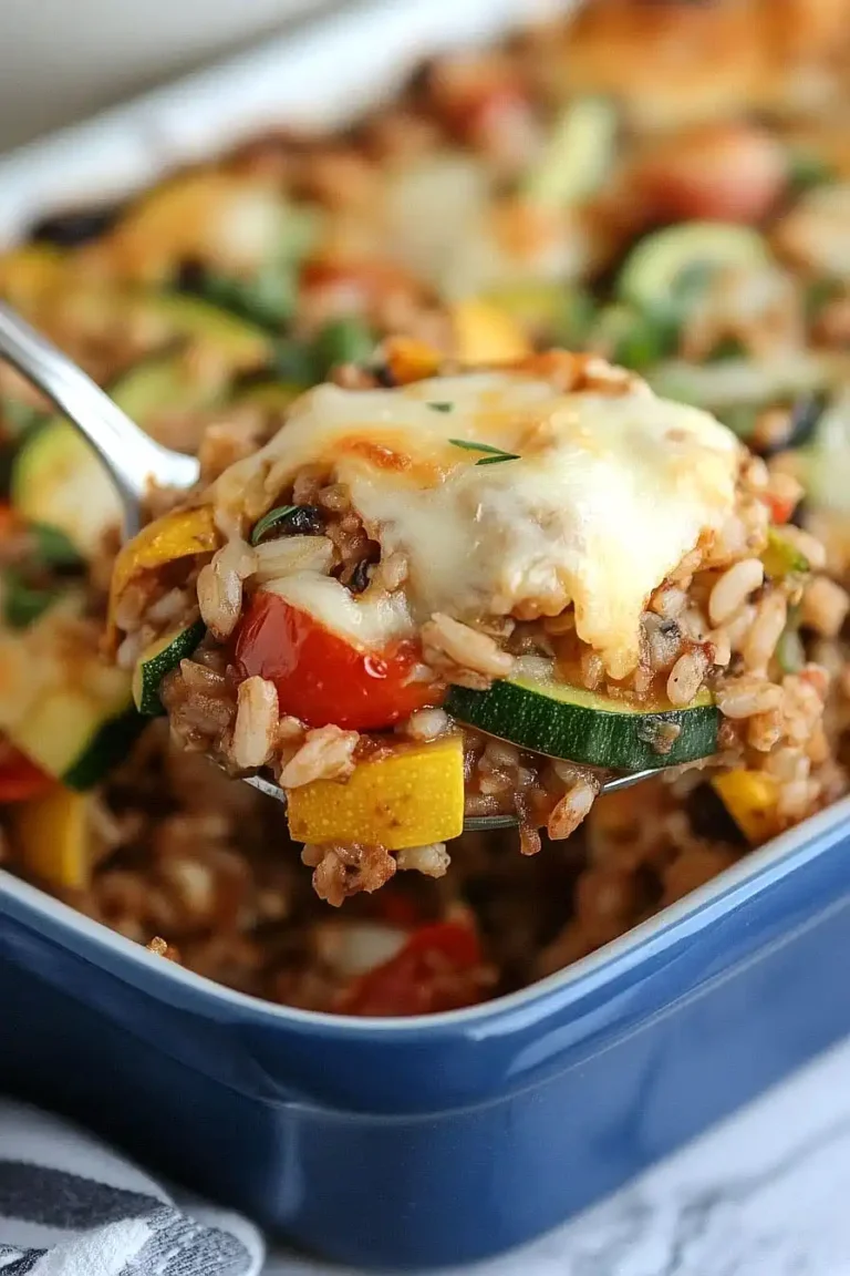 zucchini and rice casserole