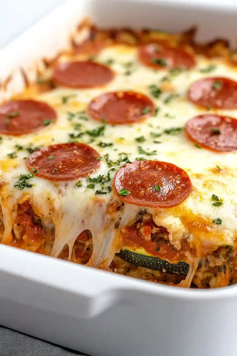 zucchini pizza casserole