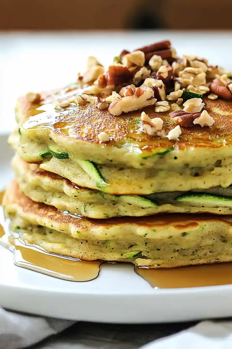 zucchini oatmeal pancakes