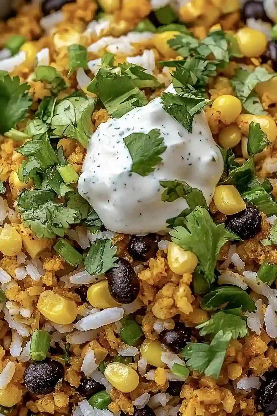 street corn rice
