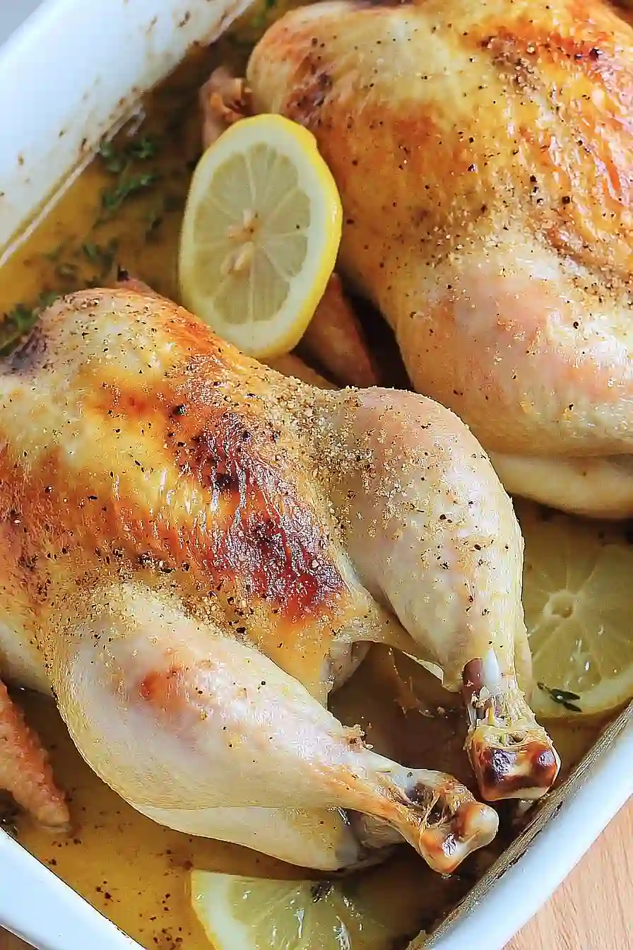 lemon rosemary cornish hens