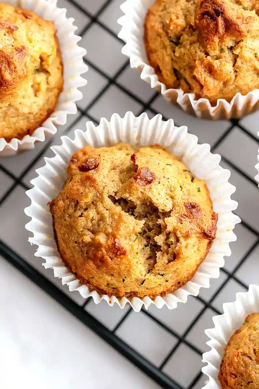 air fryer zucchini muffins