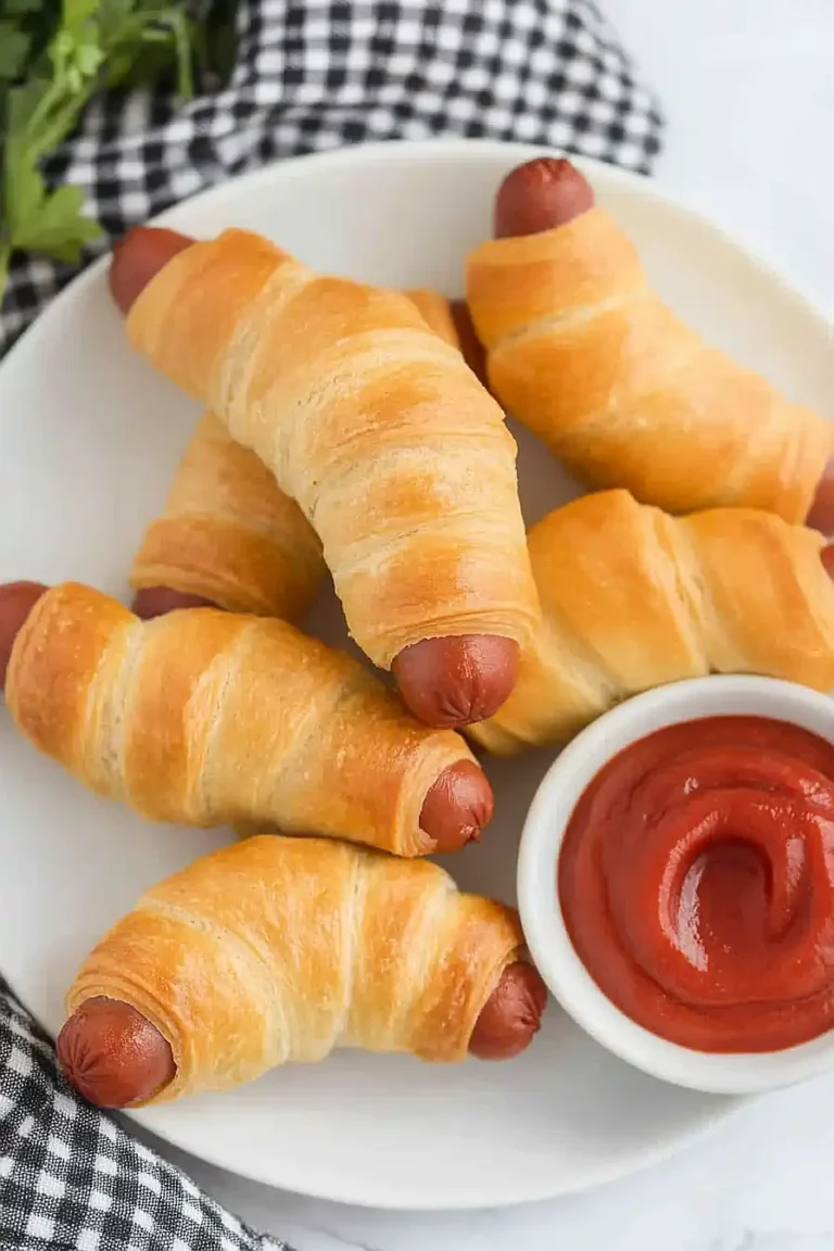 crescent roll pigs in a blanket