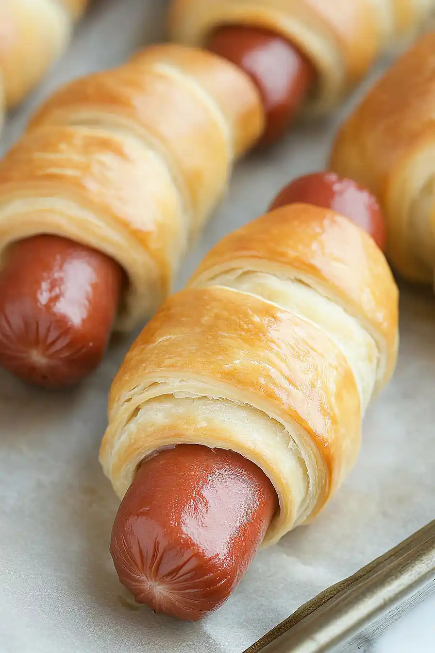 crescent roll pigs in a blanket