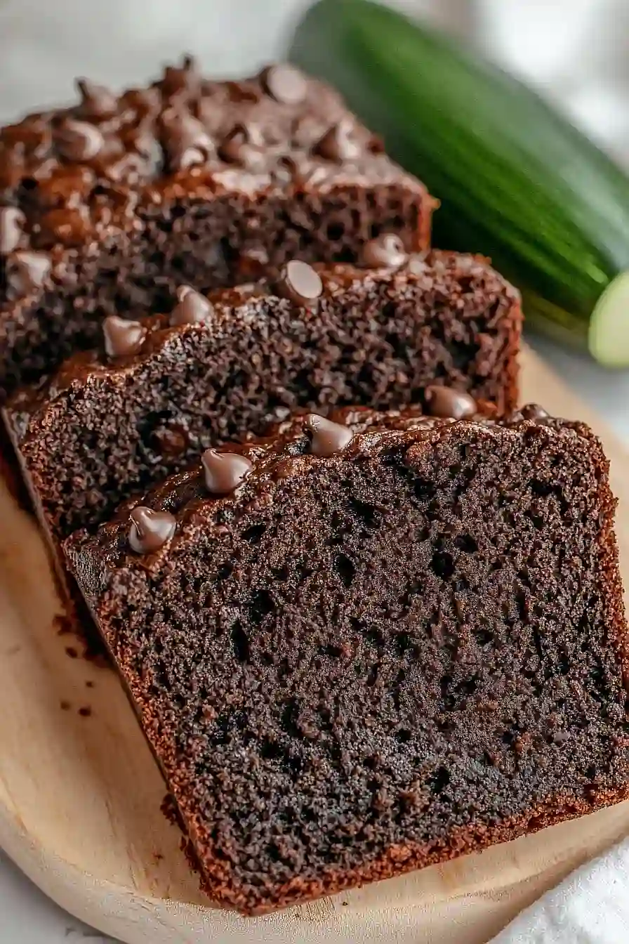 chocolate zucchini bread with sour cream