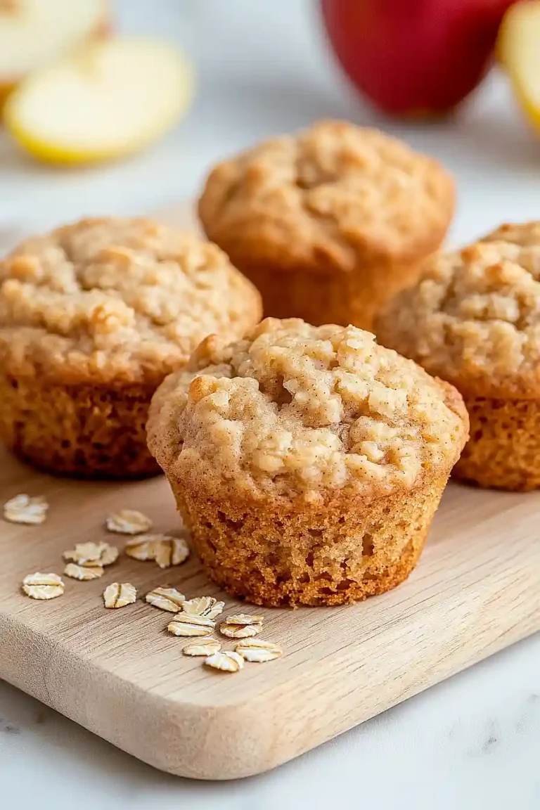 apple and cinnamon breakfast muffins