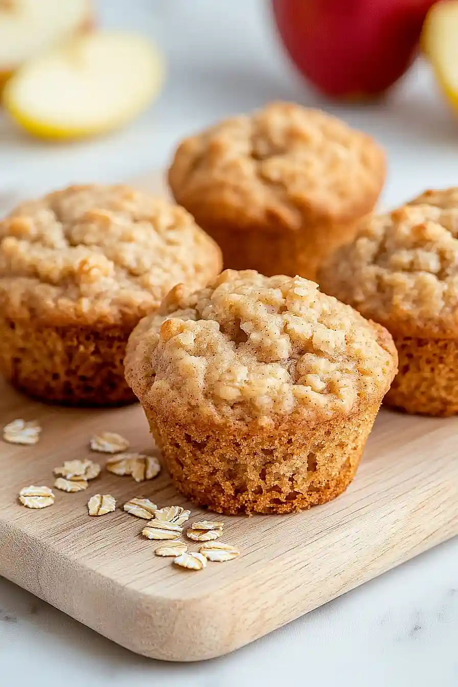 apple and cinnamon breakfast muffins 