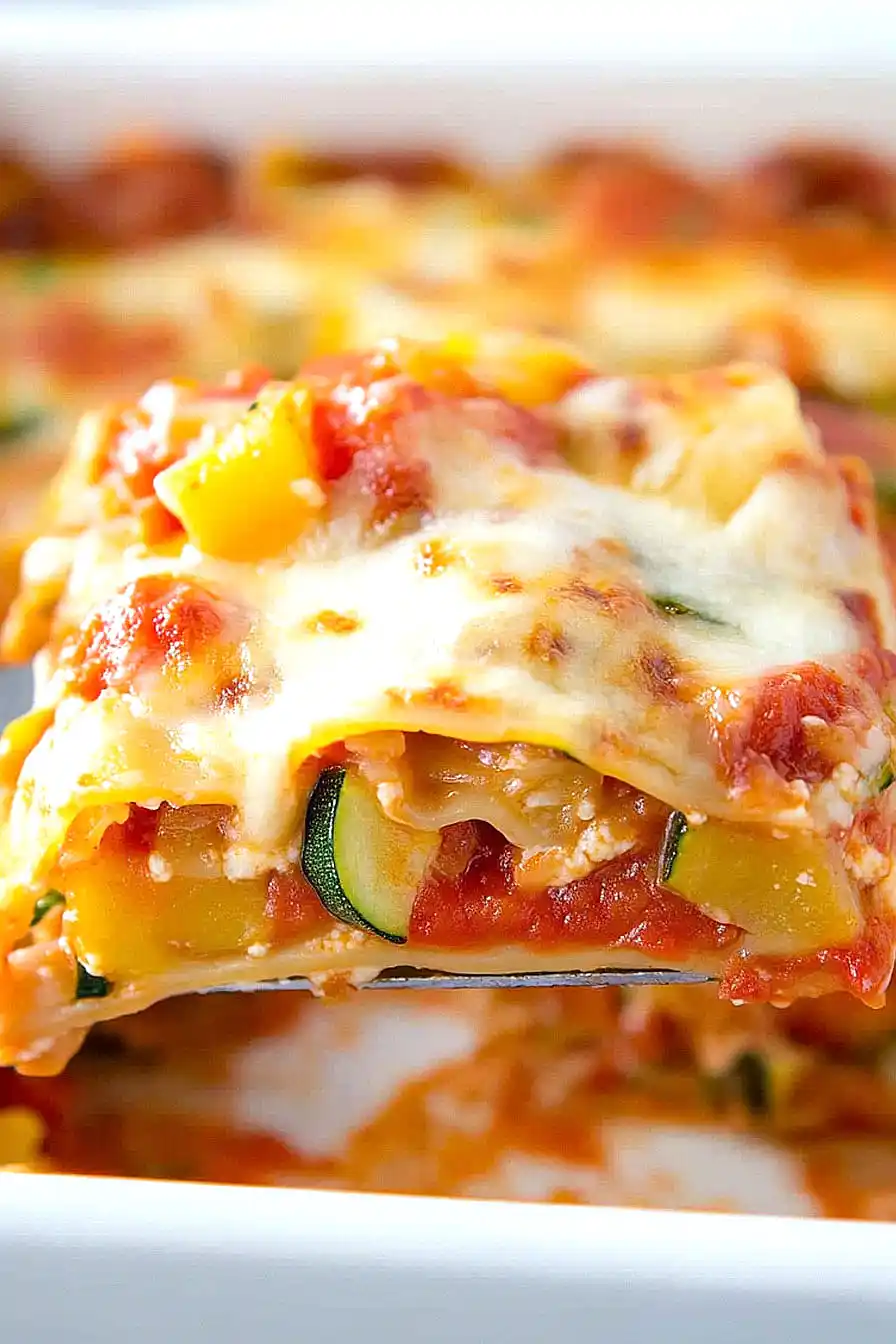 zucchini and yellow squash lasagna