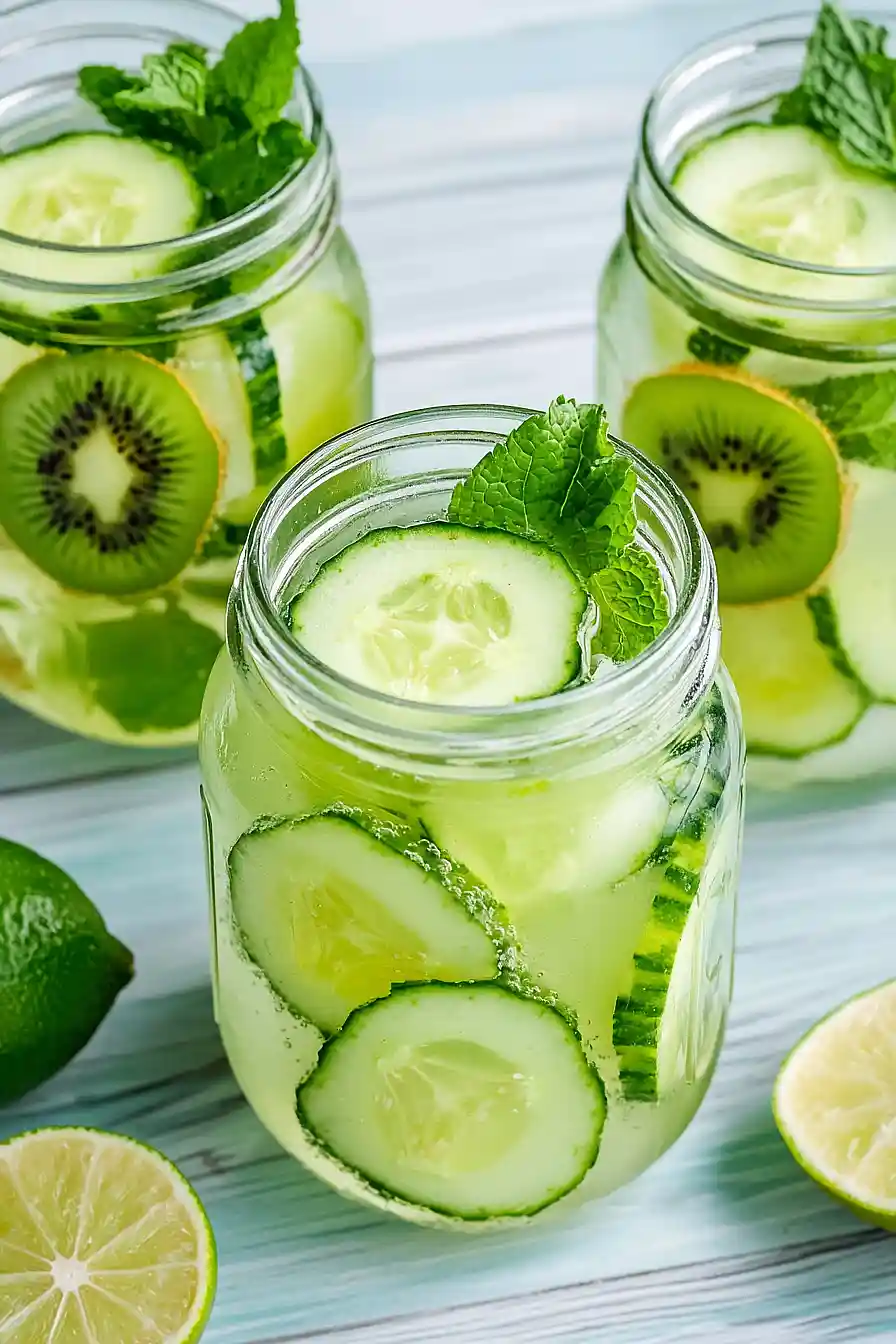 kiwi cucumber water