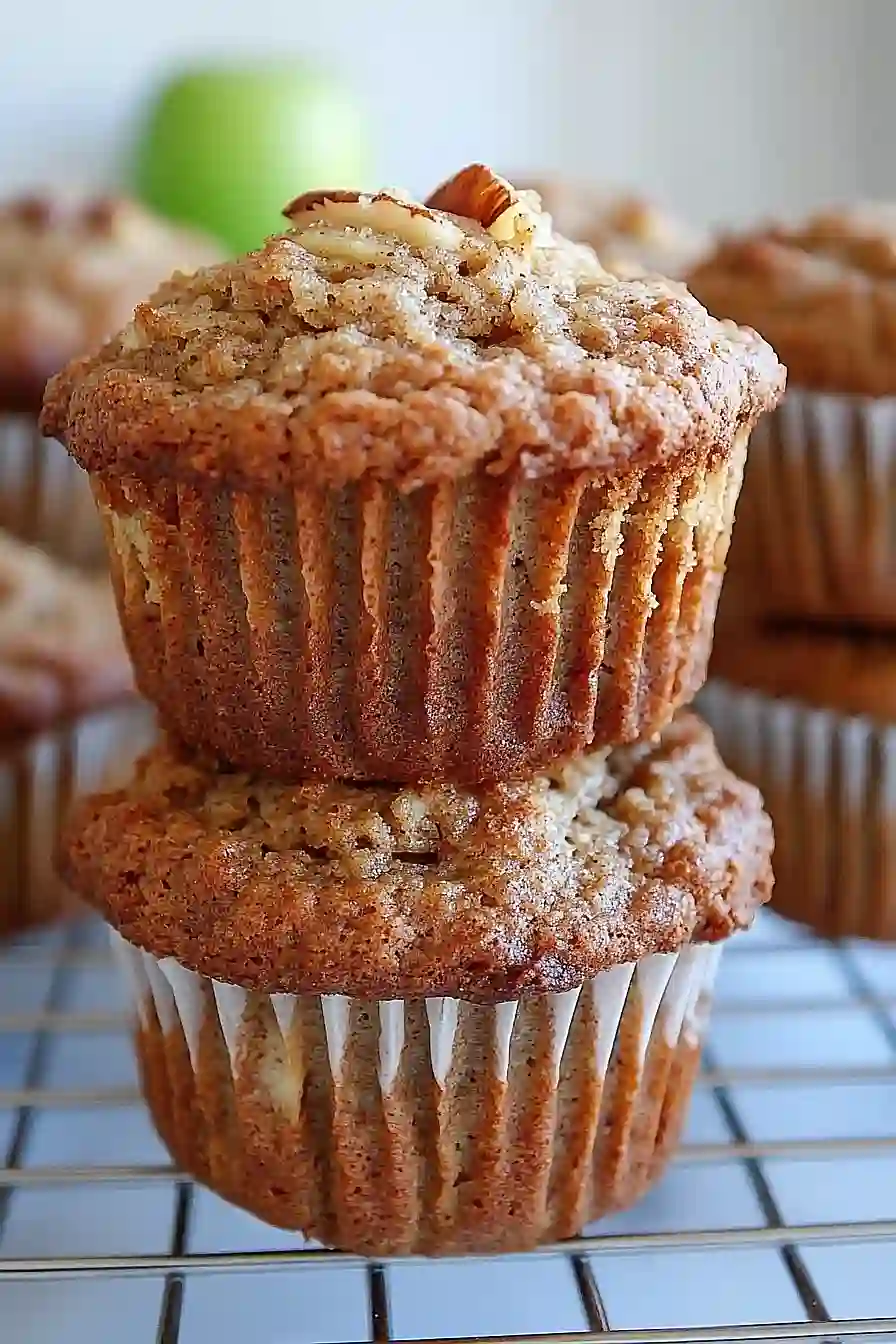 breakfast apple muffins