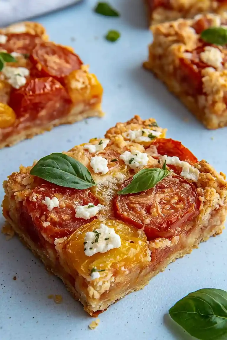 tomato pie bars