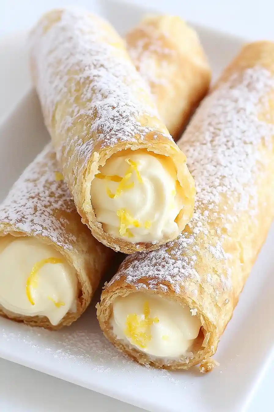 lemon meringue pie cannoli