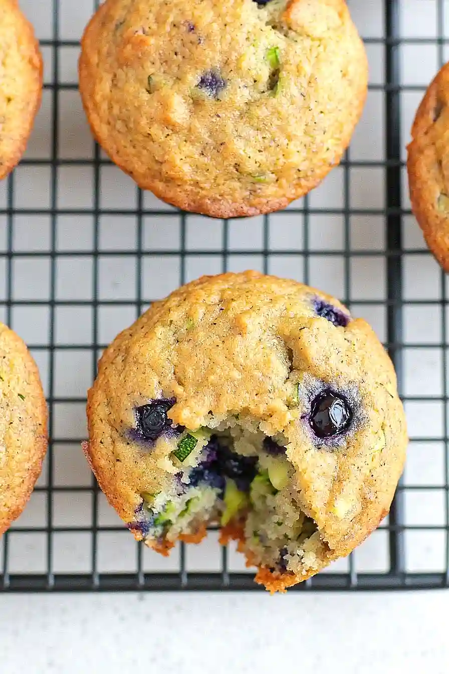 blueberry zucchini muffins