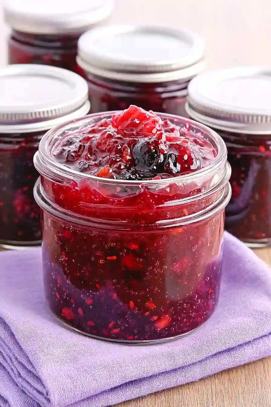 huckleberry raspberry jam