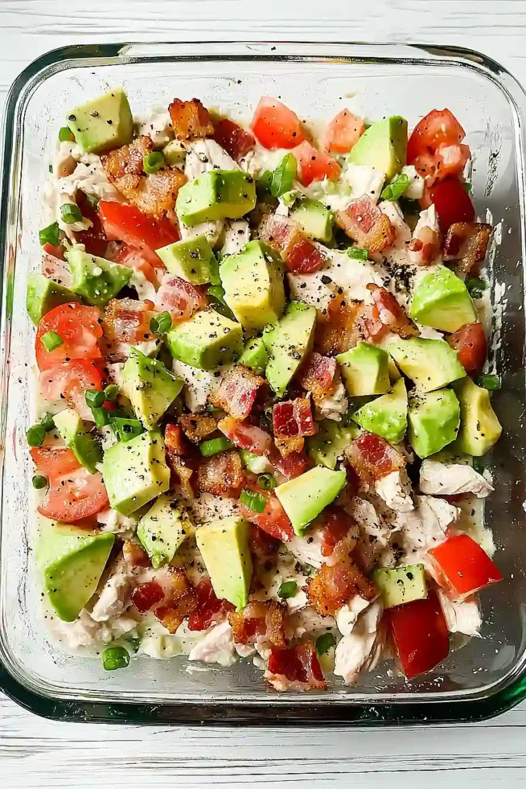 blt chicken salad meal prep