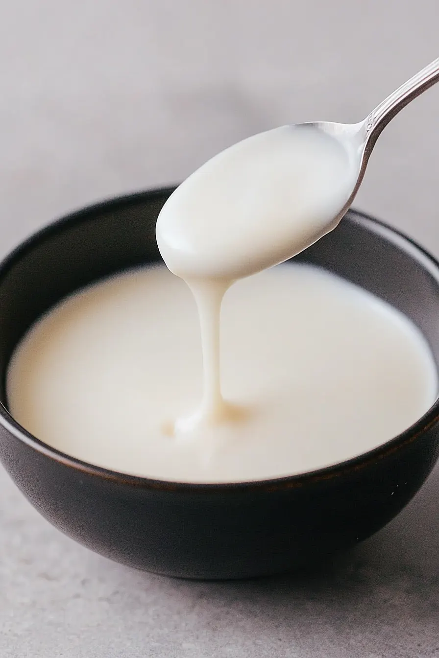 vanilla cake glaze