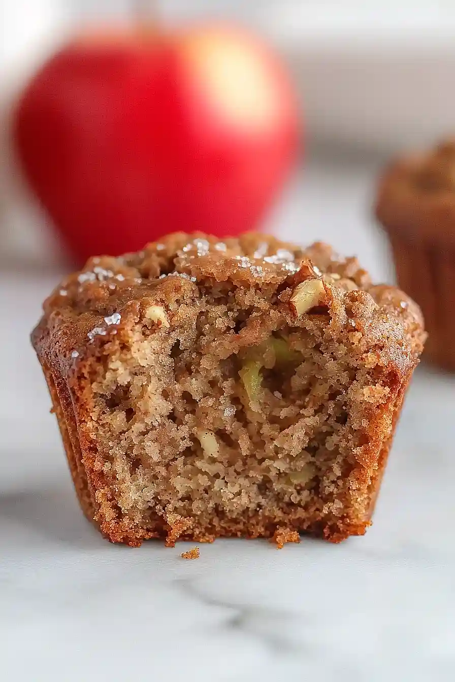 breakfast apple muffins