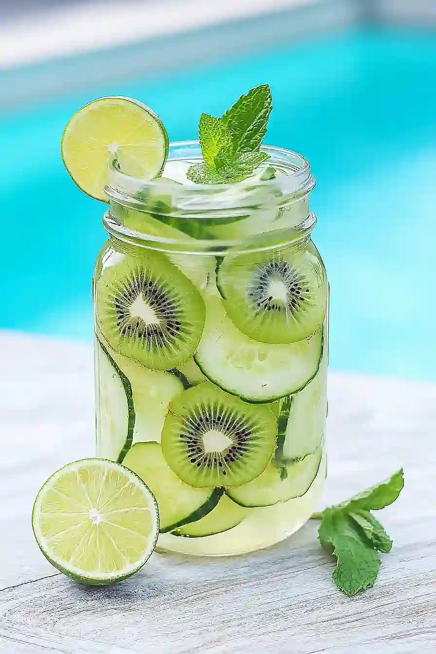 kiwi cucumber water