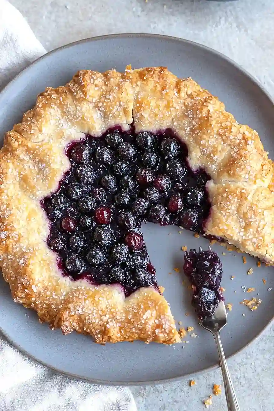 huckleberry galette
