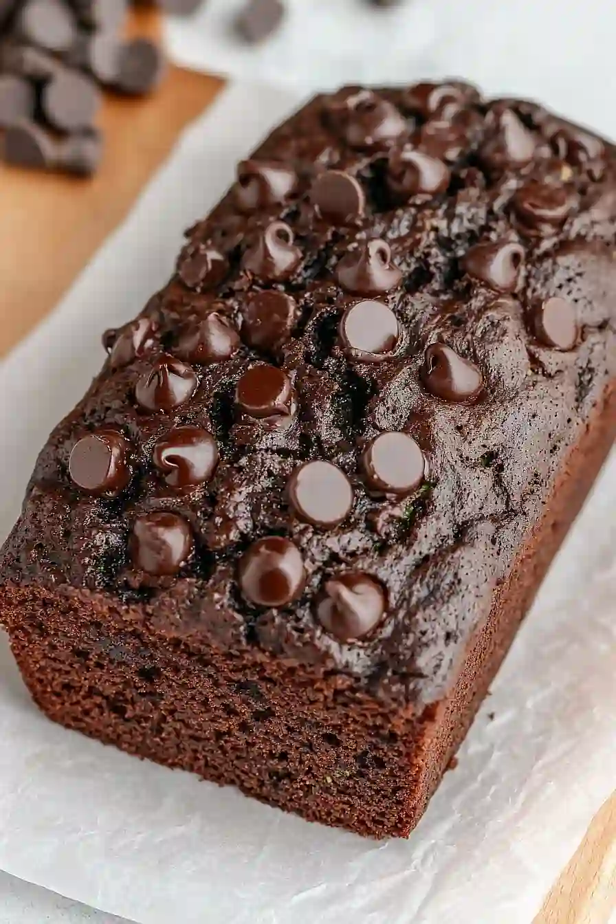 chocolate zucchini bread with sour cream