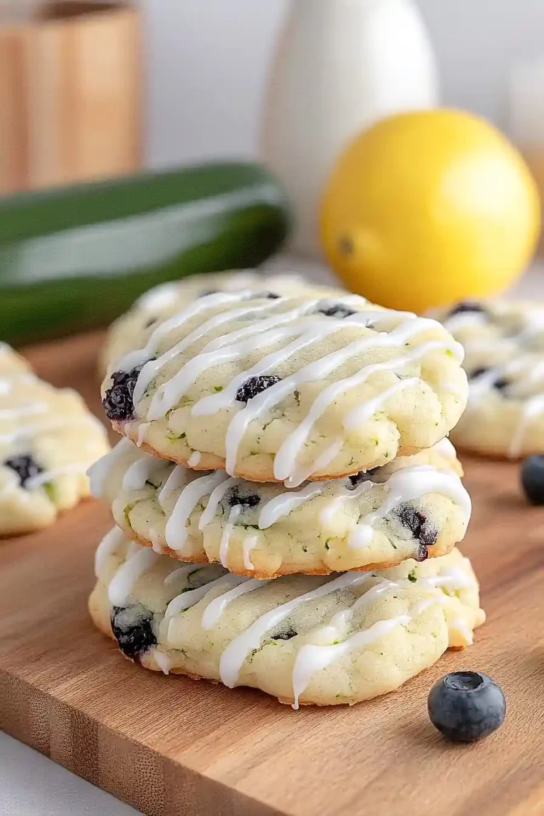 lemon blueberry zucchini cookies