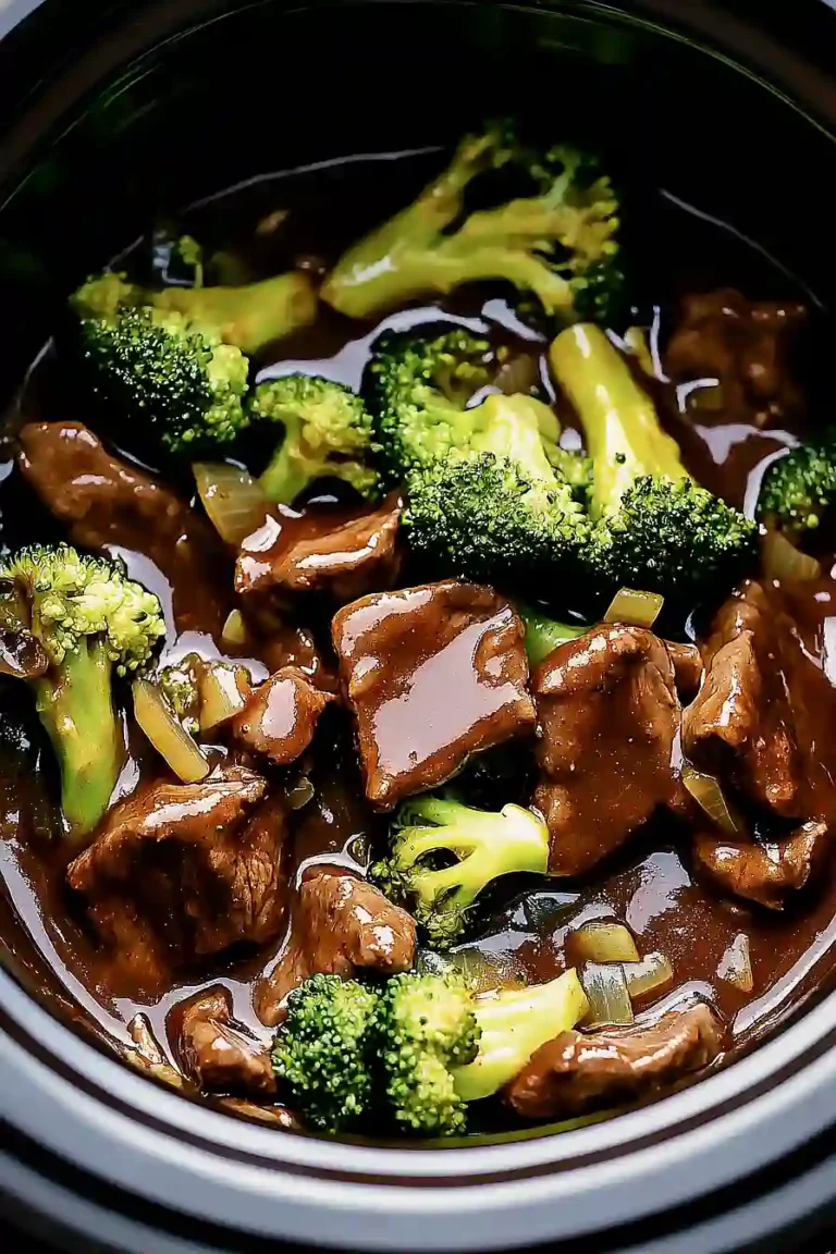 crock pot beef and broccoli