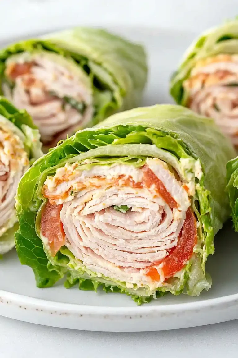 lettuce wrap sandwich
