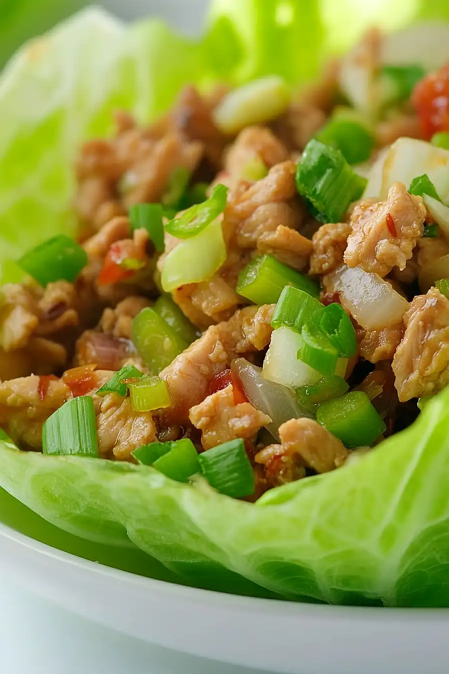 p.f. chang's lettuce wrap recipe