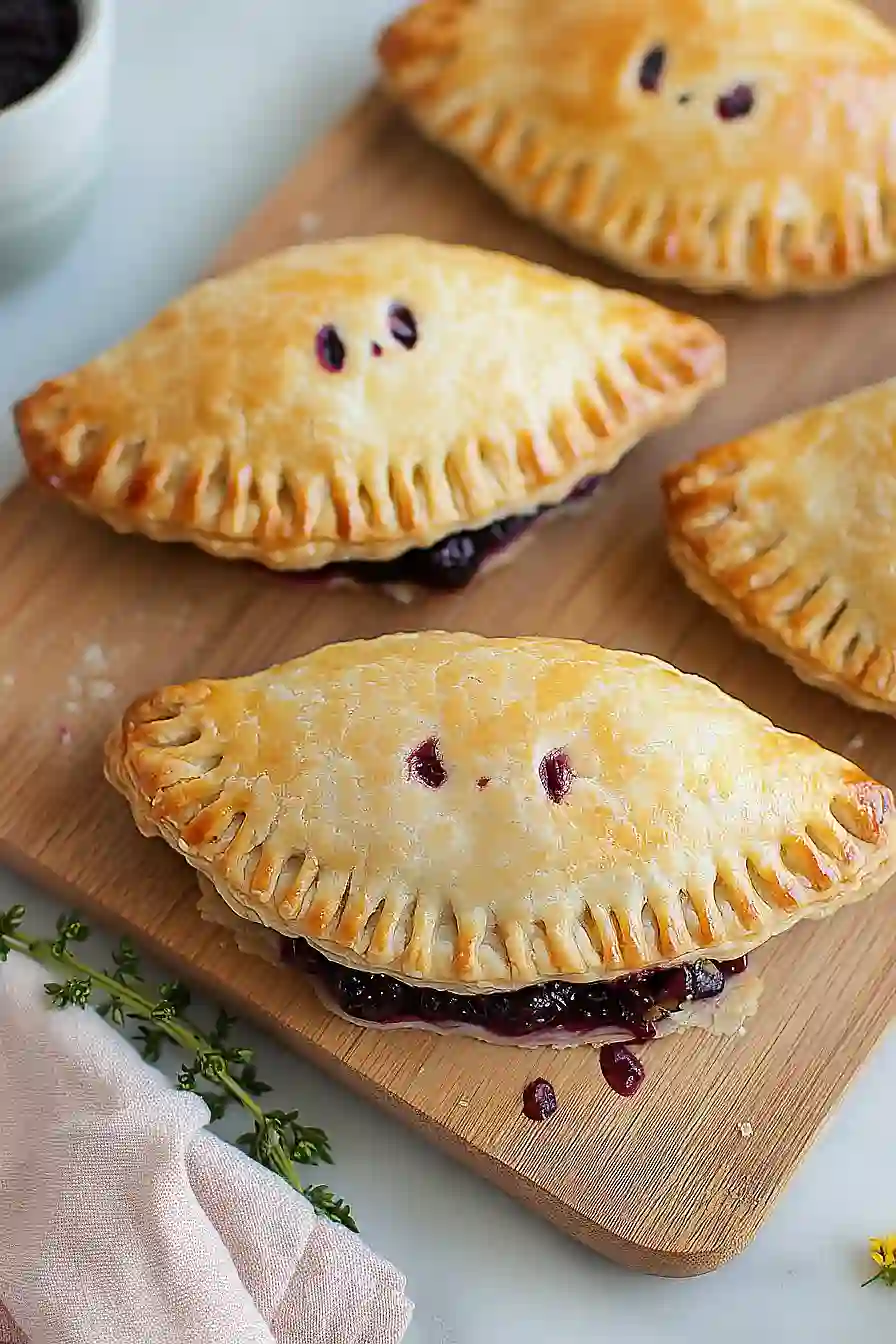 huckleberry hand pies