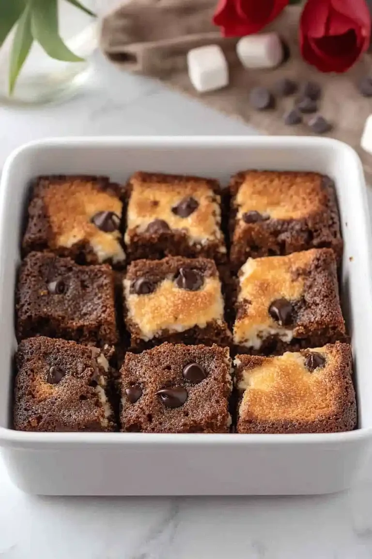 marshmallow brookies