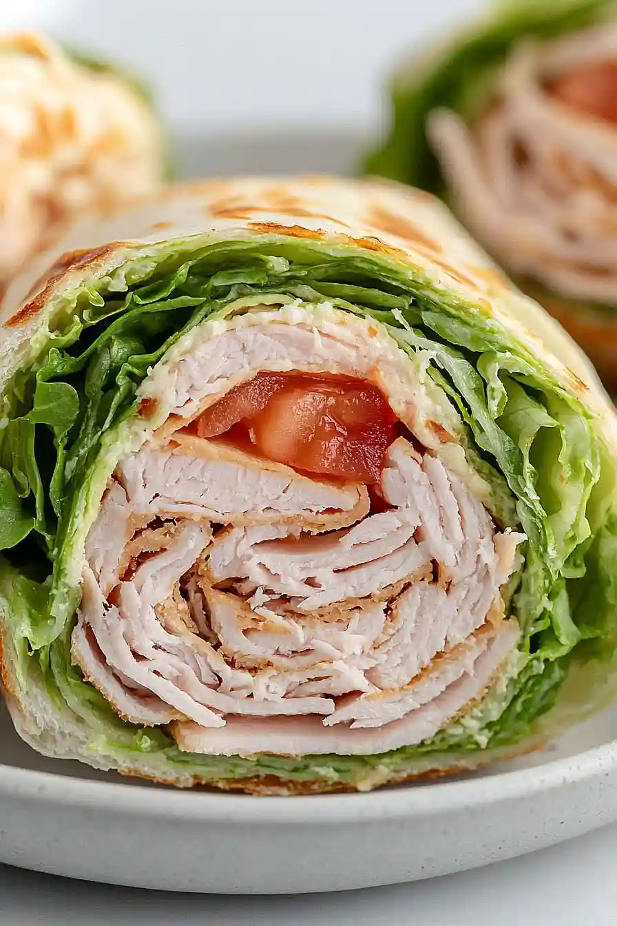 lettuce wrap sandwich