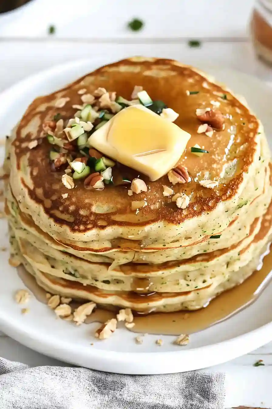 zucchini oatmeal pancakes