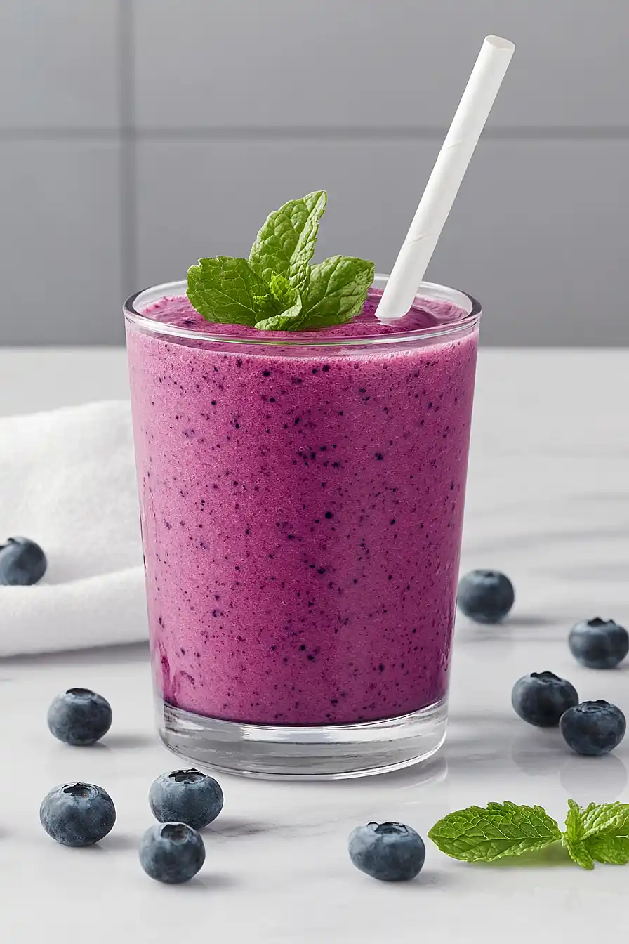 blueberry smoothie