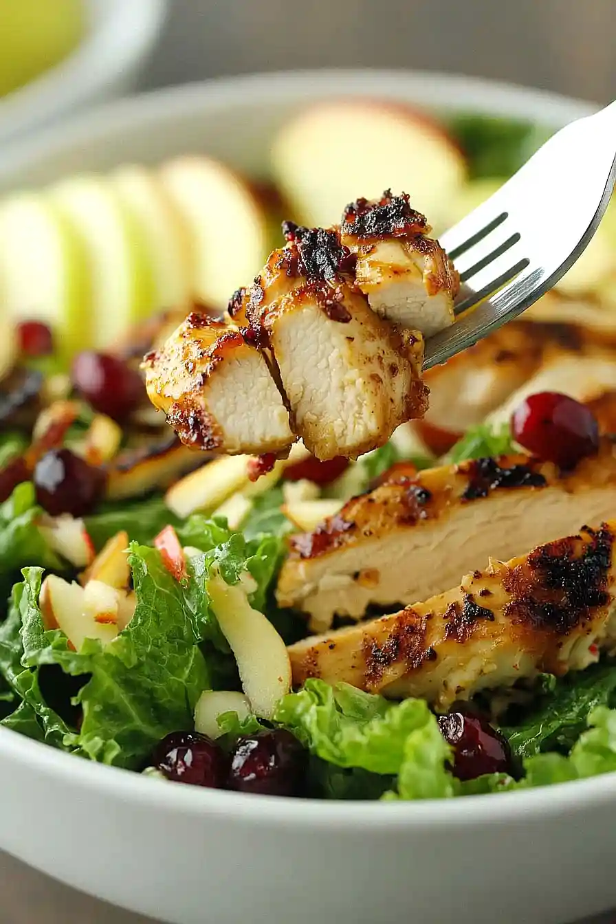 grilled chicken apple salad 