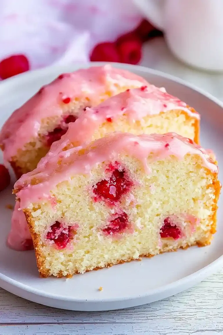 strawberry pound cake