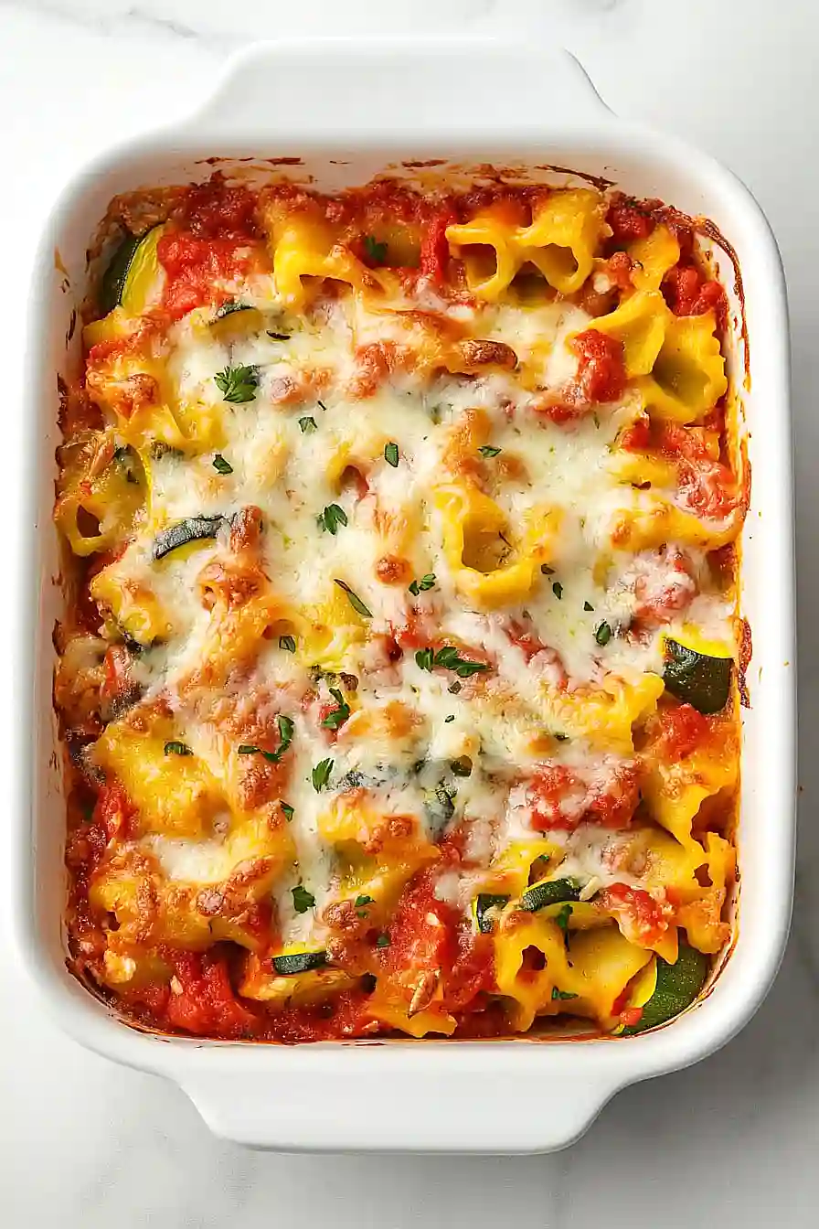 zucchini and yellow squash lasagna