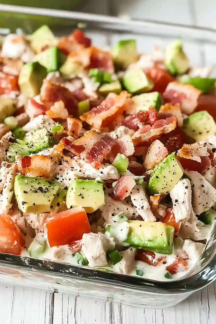 blt chicken salad meal prep
