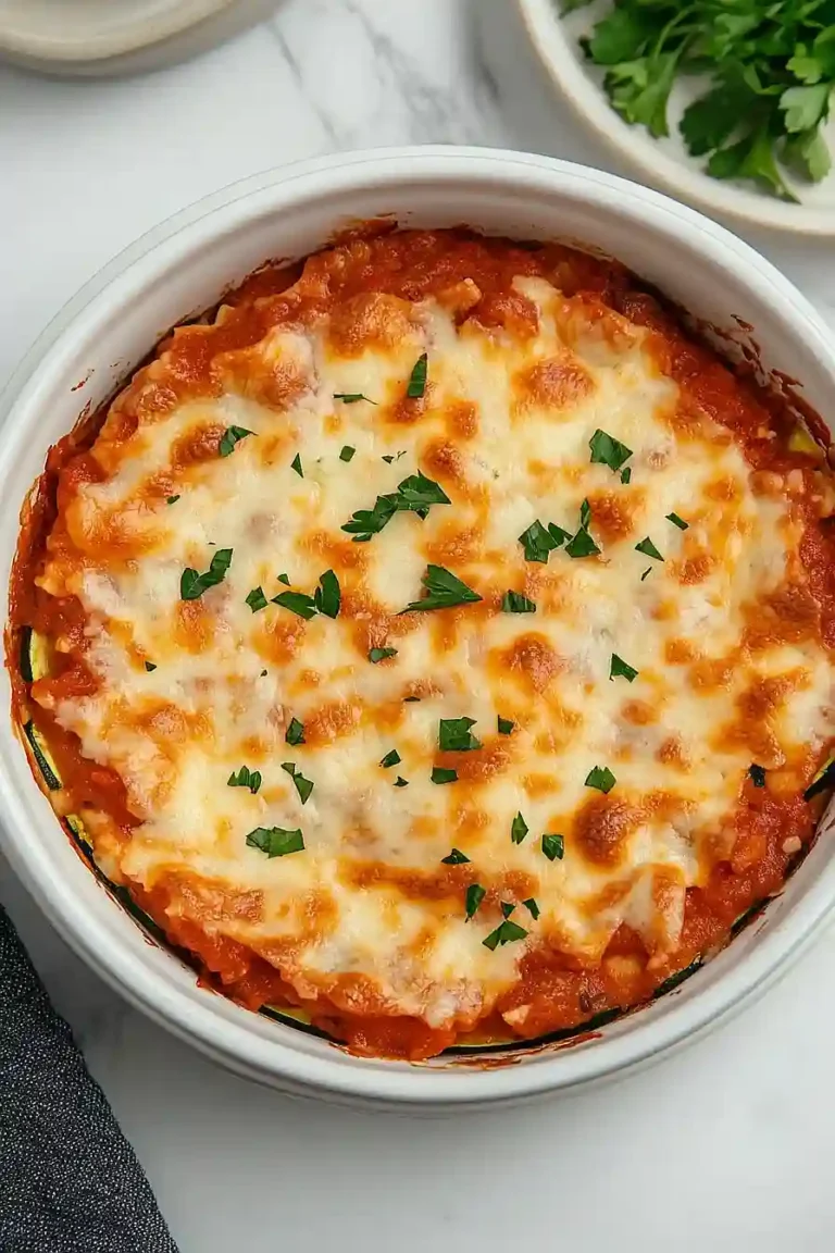 air fryer zucchini lasagna
