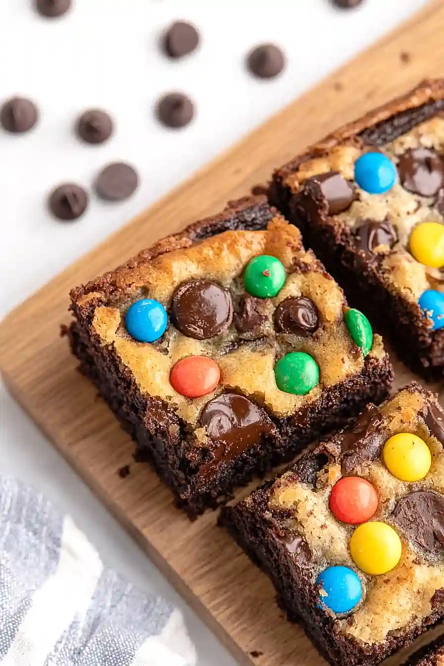 m&m brookies
