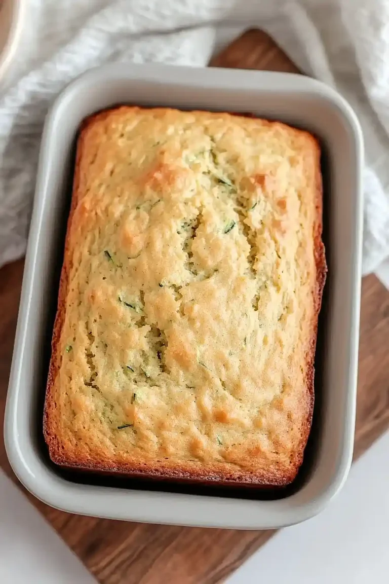 no knead zucchini bread