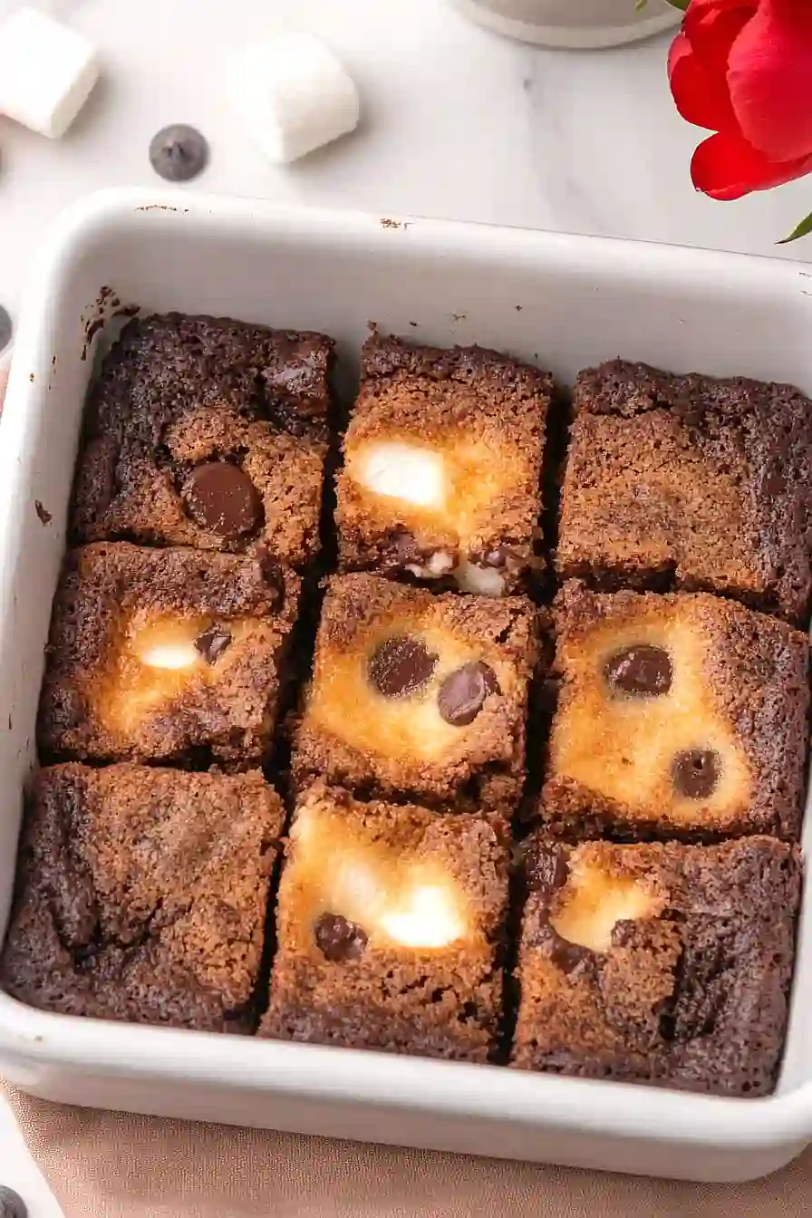 marshmallow brookies 